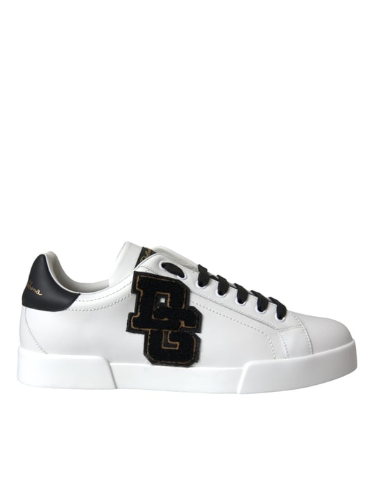 Zapatillas informales de cuero blanco con logo DG de Dolce & Gabbana - Image 6