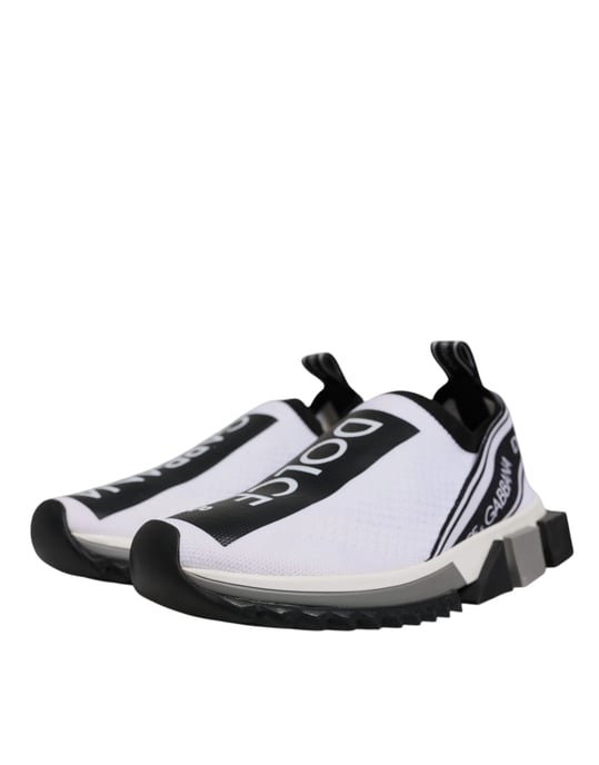 Zapatillas Sorrento Black White Slip On de Dolce & Gabbana - Image 4