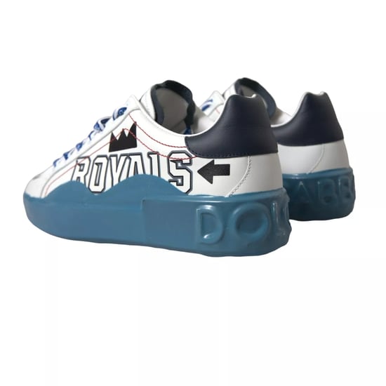 Zapatillas Melt Portofino Impresas Azul y Blanco de Dolce & Gabbana - Image 2