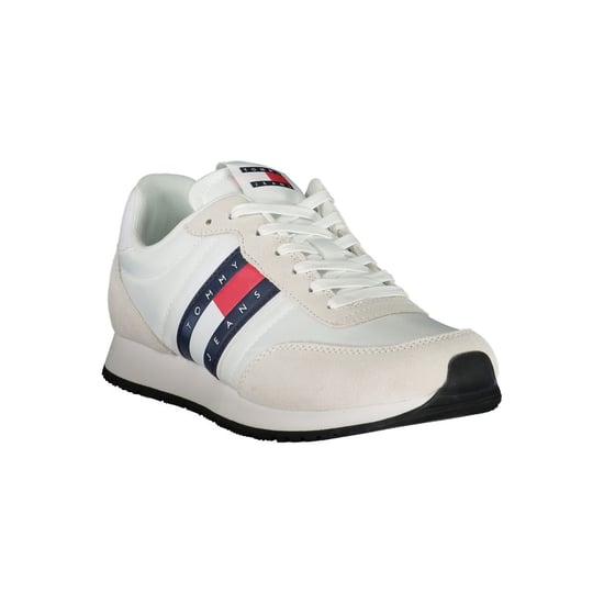 Zapatilla de Hombre Tommy Hilfiger Blanca Beige de Poliéster - Image 2