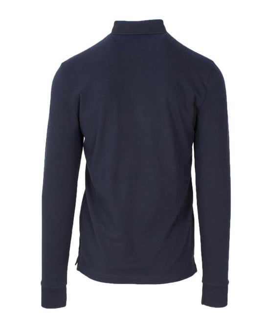Camisa Polo de Algodón Azul Armani Exchange - Image 2
