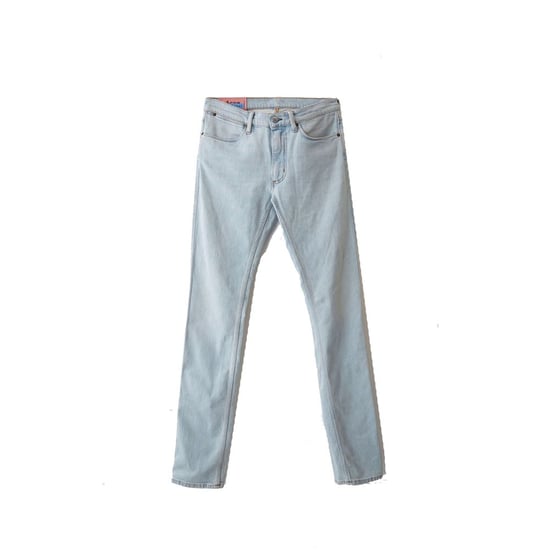 Jeans ajustados de algodón azul Acne Studios - Image 1