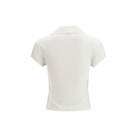 Camisa Polo de Algodón Blanca Courrèges - Image 2