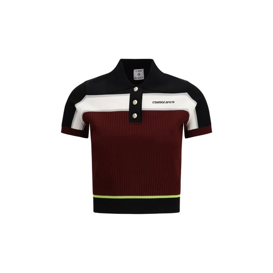 Camisa Polo de Viscosa Multicolor Casablanca - Image 1