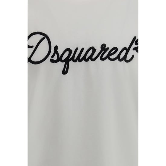 Camiseta de Algodón Blanca Dsquared² - Image 3