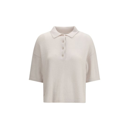 Polo de Cachemira Beige Allude - Image 1