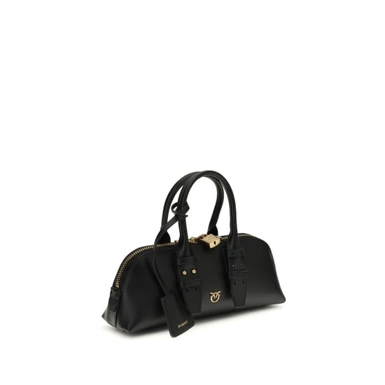 Bolso PINKO de piel de becerro negra Bos Taurus - Image 2