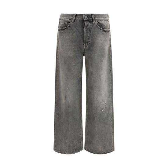Jeans de algodón gris de corte relajado Golden Goose - Image 1