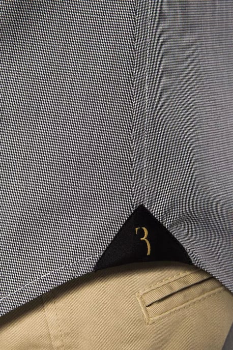 Camisa de Hombre de Algodón Negra Billionaire Italian Couture - Image 4
