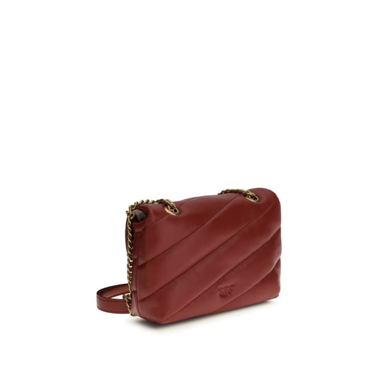 Bolso de hombro de cuero de ternera Burdeos PINKO Bos Taurus - Image 3