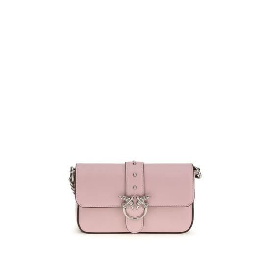 Bolso de Hombro Bos Taurus de Cuero de Ternera Multicolor PINKO - Image 1