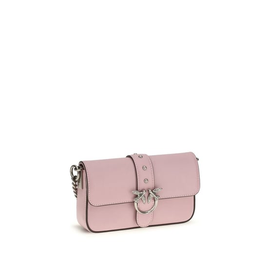 Bolso de Hombro Bos Taurus de Cuero de Ternera Multicolor PINKO - Image 2