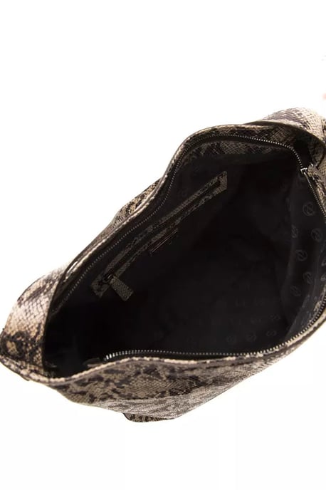 Bolso de Hombro para Mujeres Pompei Donatella de Cuero Marrón - Image 5