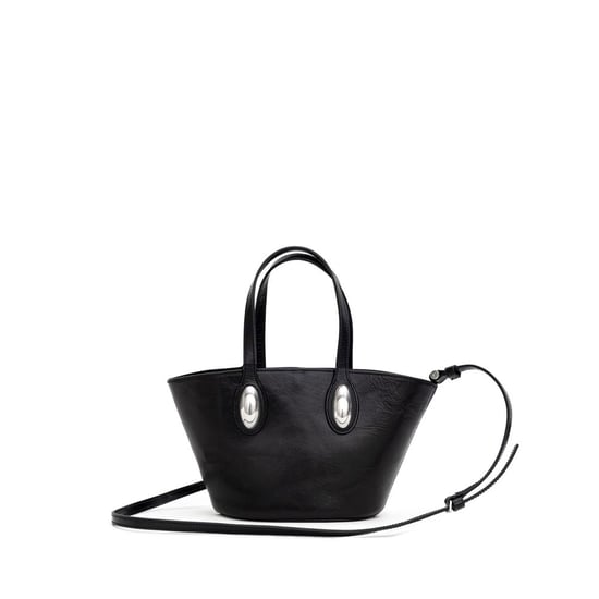 Bolso de hombro de cuero negro Alexander Wang - Image 2