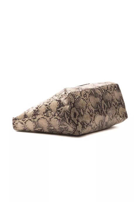 Bolso de Hombro para Mujer Donatella de Piel Marrón Pompei - Image 4