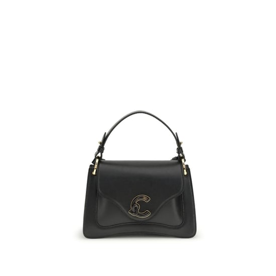 Bolso de hombro Coccinelle de piel de ternera negra Bos Taurus - Image 1