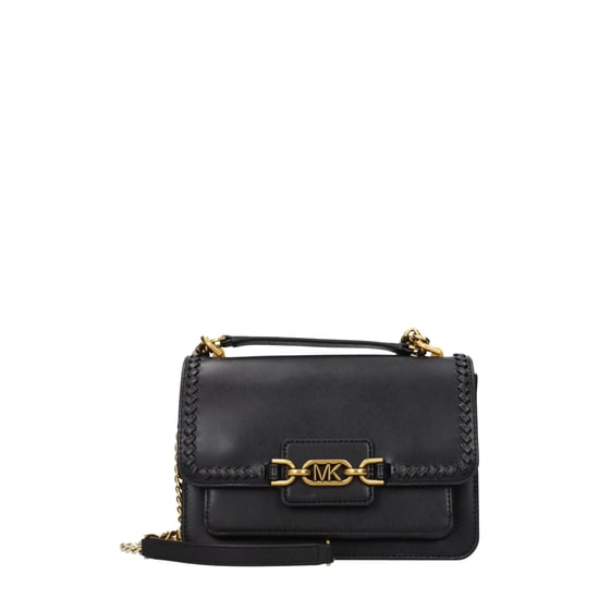 Bolso de hombro de cuero negro Michael Kors - Image 1
