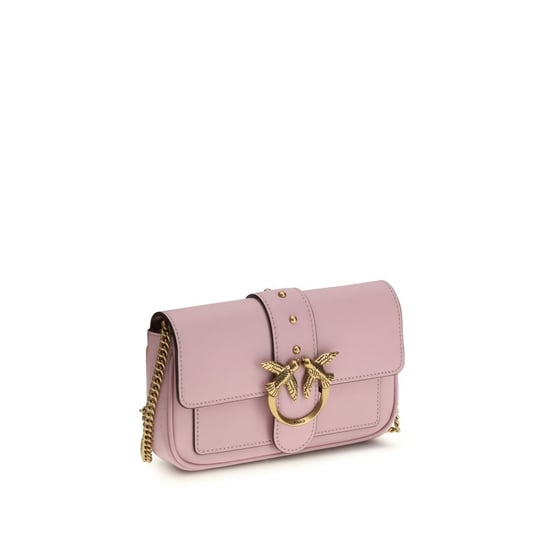 Bolso de Hombro Bos Taurus de Cuero de Novillo Multicolor PINKO - Image 2