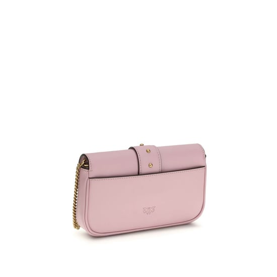 Bolso de Hombro Bos Taurus de Cuero de Novillo Multicolor PINKO - Image 3