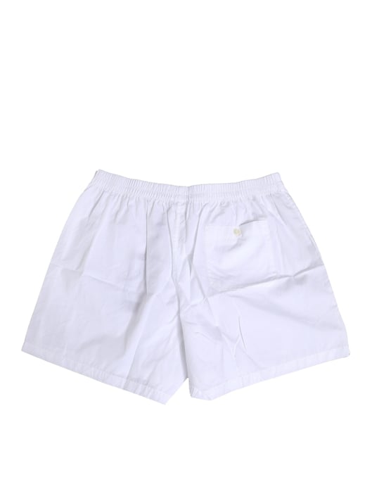 Calzoncillos boxer regulares de algodón blanco Dolce & Gabbana - Image 5