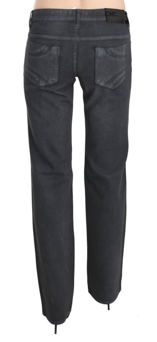 Pantalones de Jeans de Tiro Bajo Rectos Grises Costume National - Image 3