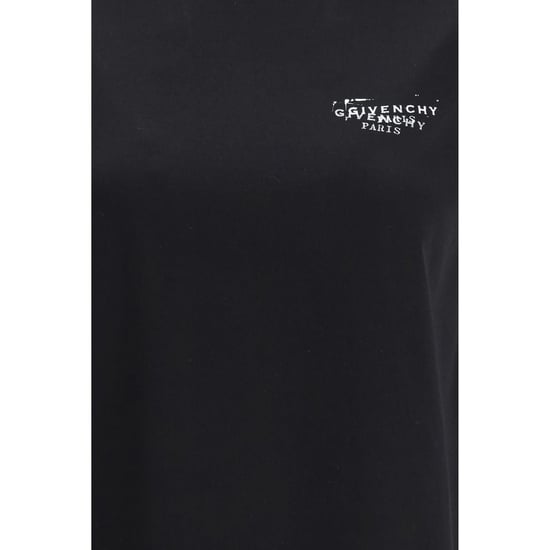Camiseta de Algodón Negra Givenchy - Image 3