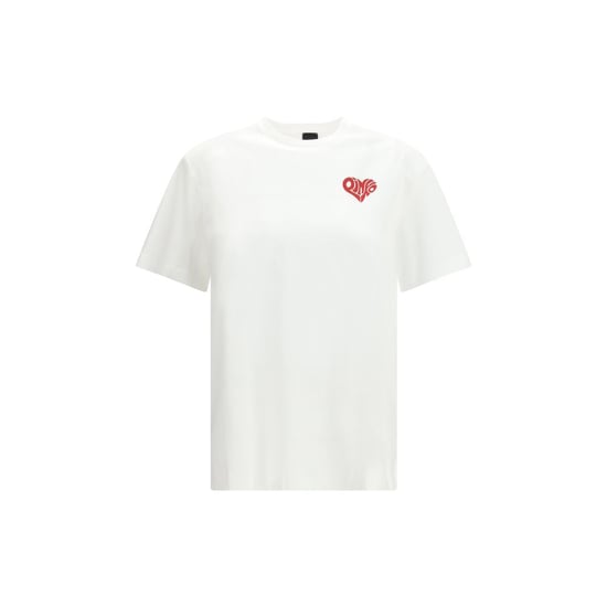 Camiseta de Algodón Blanca PINKO - Image 1