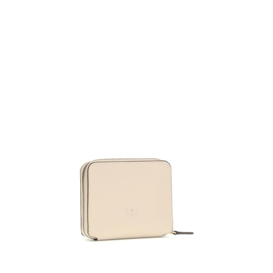 Billetera PINKO de piel de ternera beige Bos Taurus - Image 2
