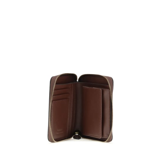 Billetera PINKO de Cuero de Ternera Marrón Bos Taurus - Image 3