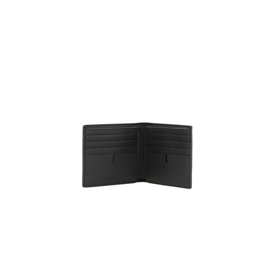 Billetera Burberry de piel de ternera negra Bos Taurus - Image 3