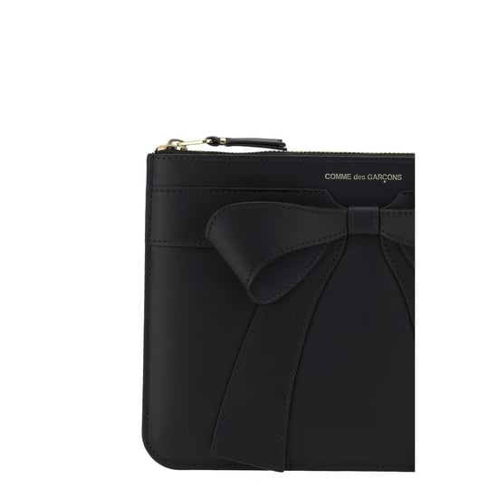 Billetera Bos Taurus de piel de ternera negra Comme Des Garçons - Image 3