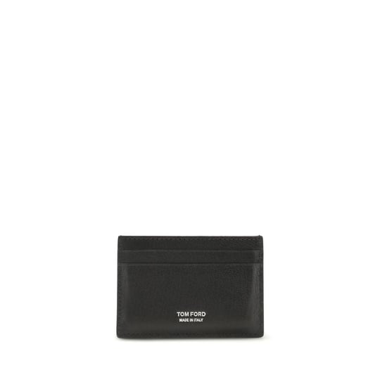 Billetera Bos Taurus de piel de ternera negra Tom Ford - Image 2