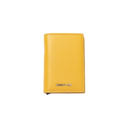 Cartera de Hombre Cerruti 1881 de Cuero Amarillo de Ternera - Image 1