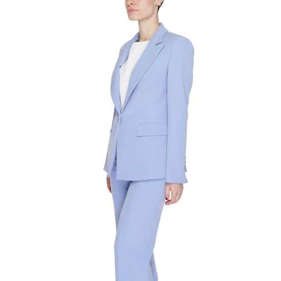 Blazer de poliéster púrpura Silence - Image 3