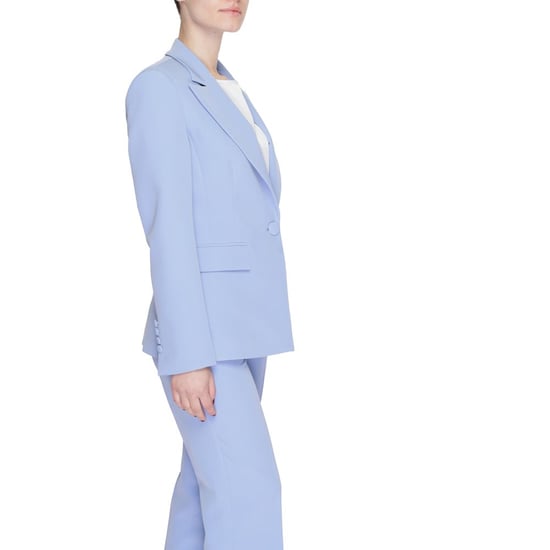 Blazer de poliéster púrpura Silence - Image 4