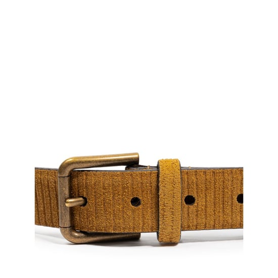 Cinturón Regular de Cuero Marrón Dolce & Gabbana - Image 2