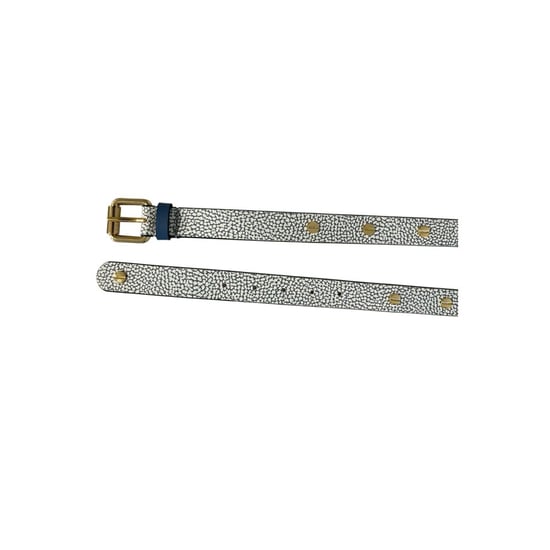 Cinturón de Mujer de Polivinilo Azul Borbonese - Image 3