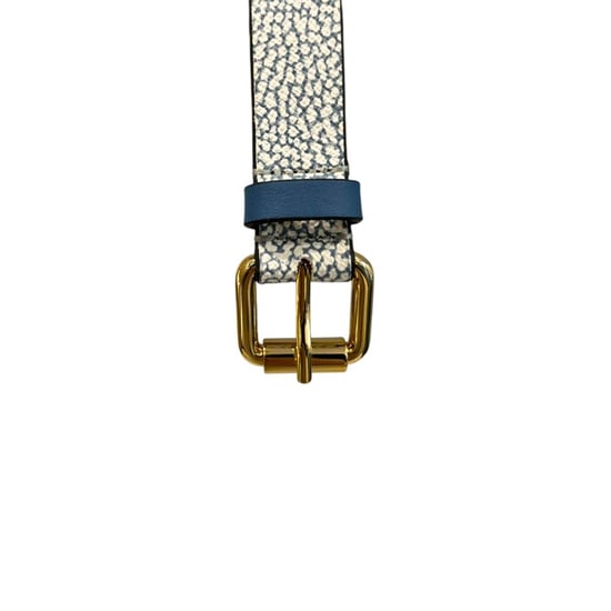 Cinturón de Mujer de Polivinilo Azul Borbonese - Image 5