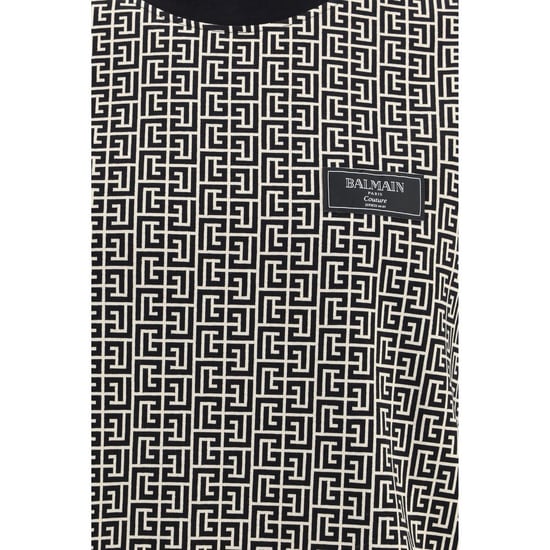 Camiseta de algodón multicolor Balmain - Image 3