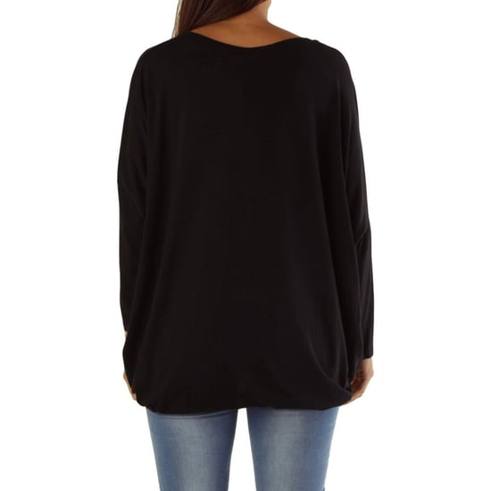 Sudadera de Viscosa Negra Met - Image 2