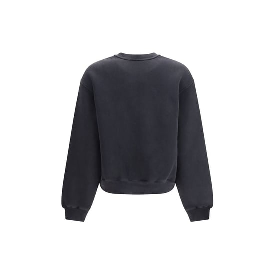 Sudadera de algodón negra Alexander Wang - Image 2