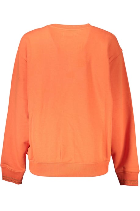 Sudadera de algodón naranja Desigual - Image 2