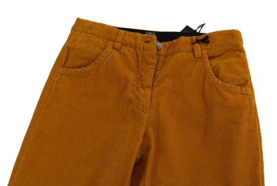 Pantalones rectos de talle alto naranja de Costume National - Image 6