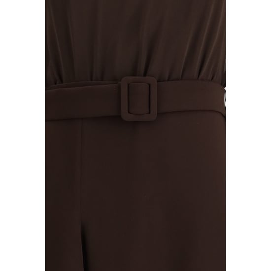 Vestido Casual de Poliéster Marrón P.A.R.O.S.H. - Image 3