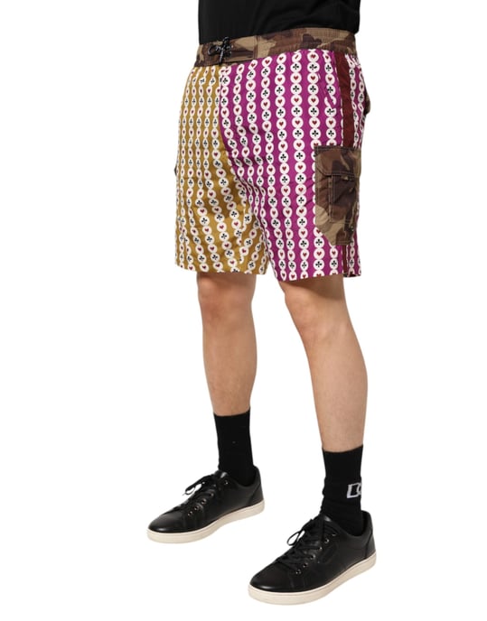 Bañador Camuflaje de Naipes Multicolor de Dolce & Gabbana - Image 3