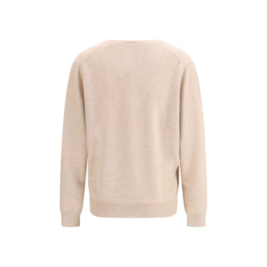 Cardigan de cachemira beige Allude - Image 2