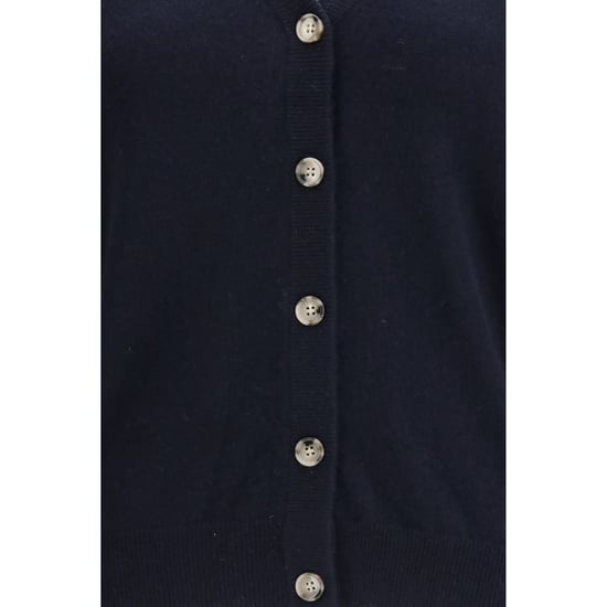 Cardigan de Cachemira Azul Allude - Image 3