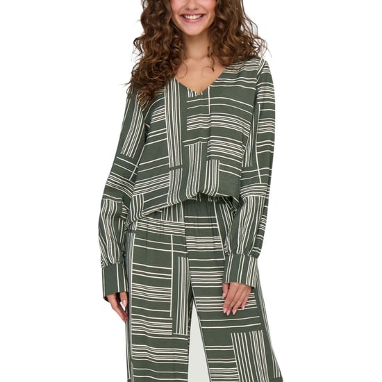 Blusa de Viscosa Verde Jacqueline De Yong - Image 1