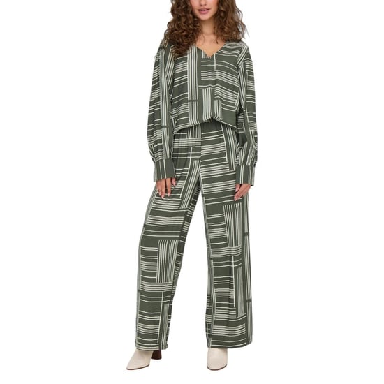 Blusa de Viscosa Verde Jacqueline De Yong - Image 3
