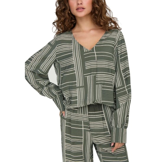 Blusa de Viscosa Verde Jacqueline De Yong - Image 4
